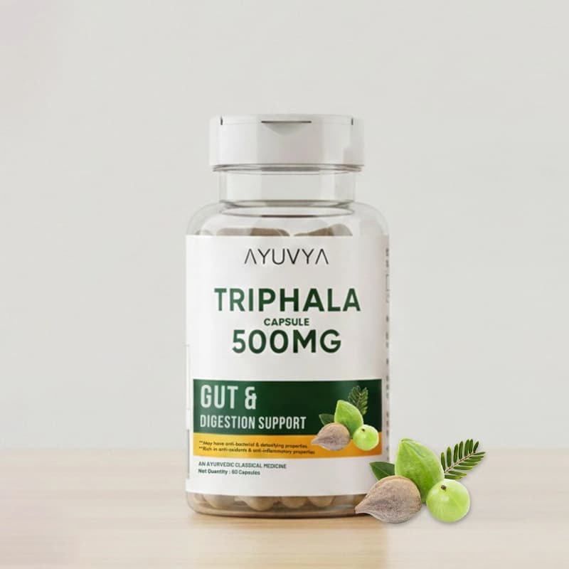 Ayuvya Triphala Capsules | 500mg