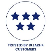 trusted by 10 lakhs+ customers