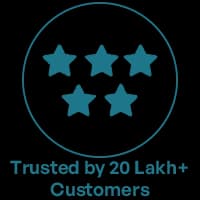 Trusted by 7 lakhs customers